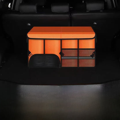 Car trunk storage box