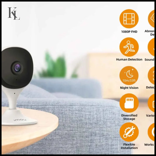 4PCS IMOU Indoor Security Camera Baby Monitor Wi-Fi IP