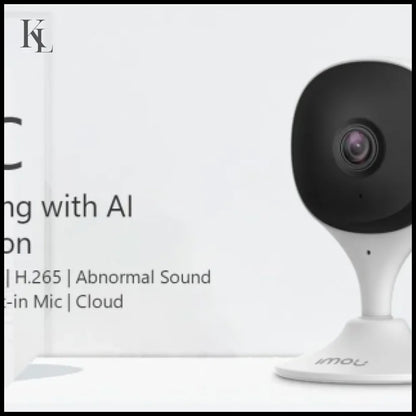 4PCS IMOU Indoor Security Camera Baby Monitor Wi-Fi IP