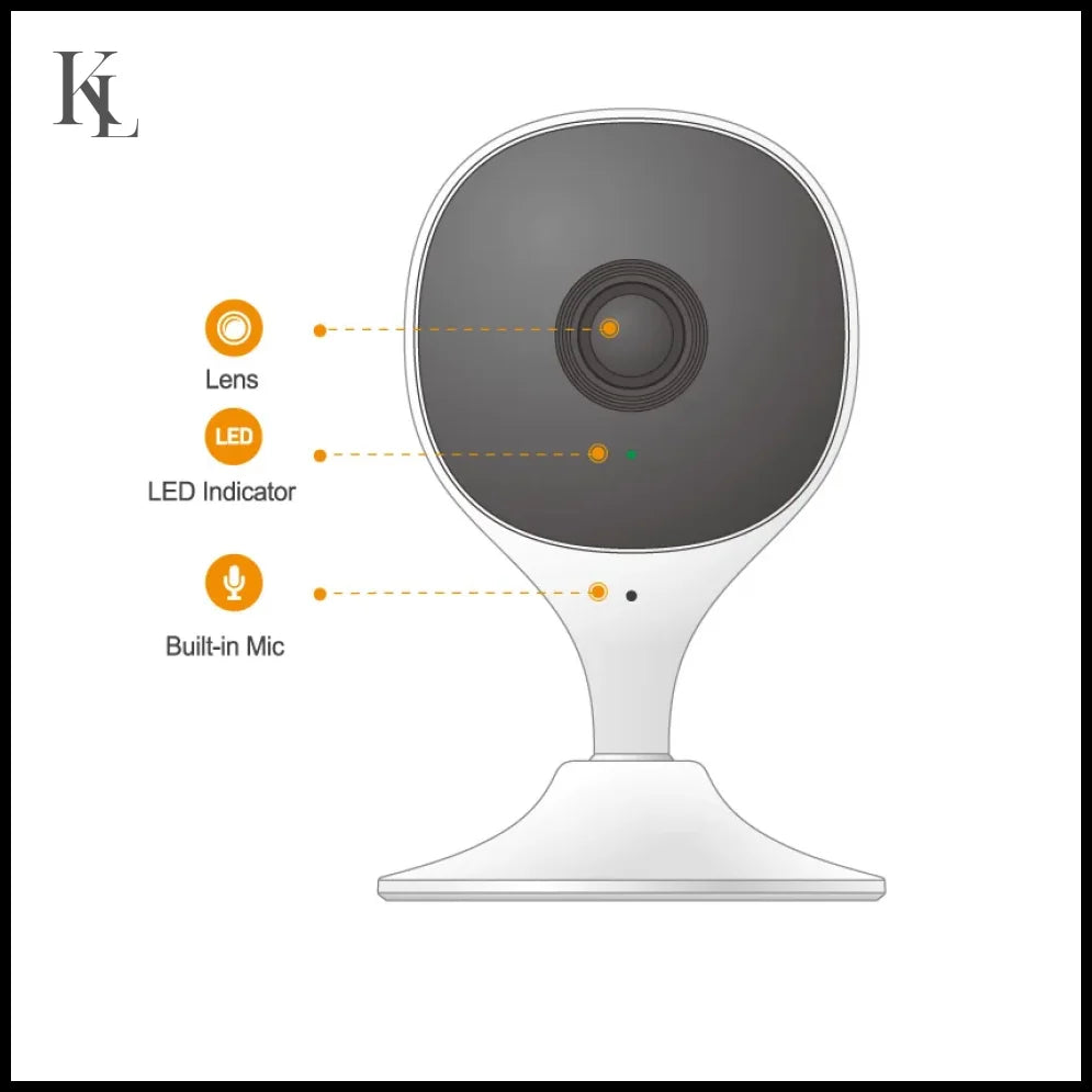 4PCS IMOU Indoor Security Camera Baby Monitor Wi-Fi IP