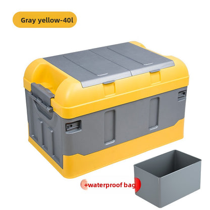 Car trunk storage box