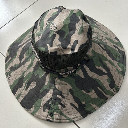 A 15CM wide-brim hat for men's outdoor use