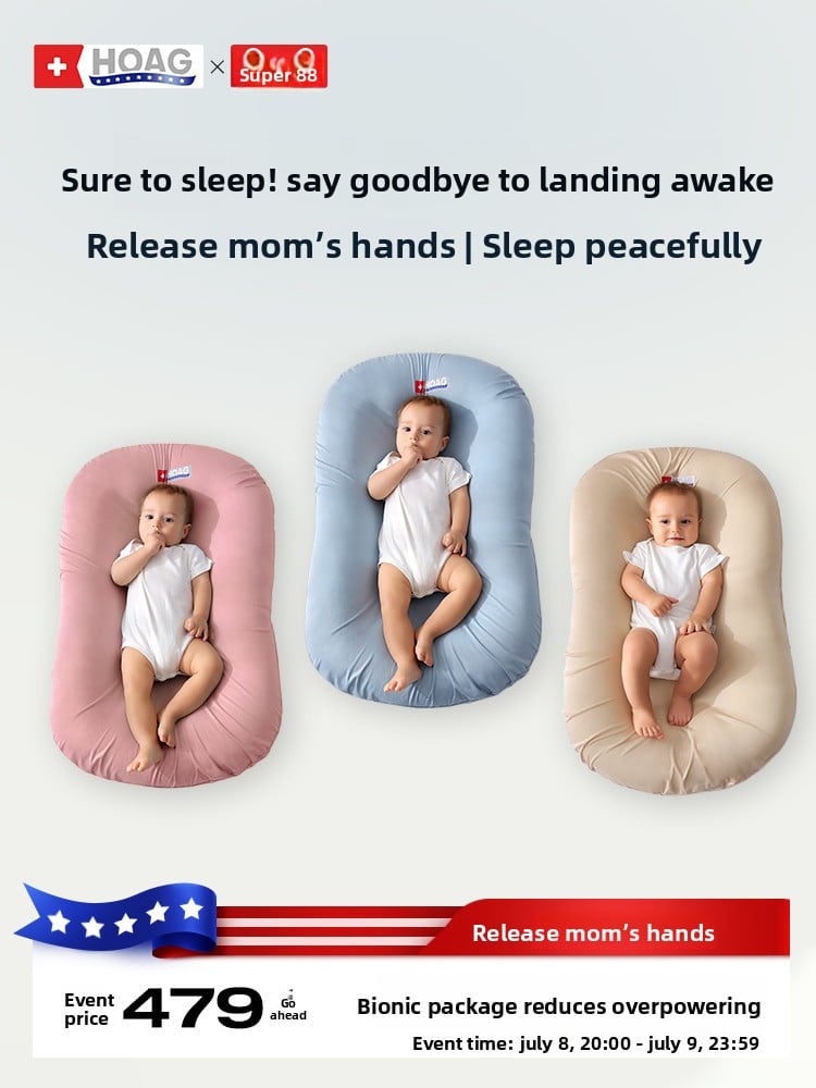 Bed-In-Bed Crib Newborn Baby
