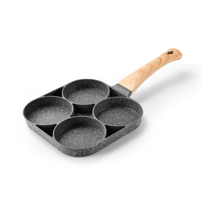 Four-hole breakfast egg burger pot