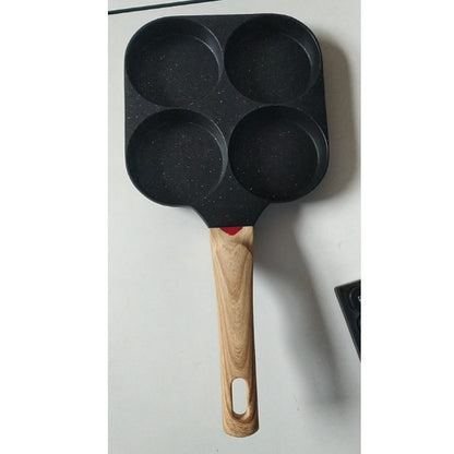 Four-hole breakfast egg burger pot