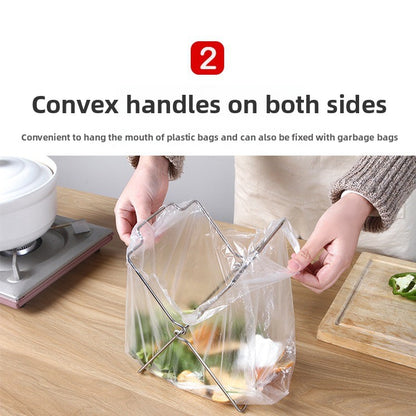 Stainless Steel Kitchen Garbage Rack