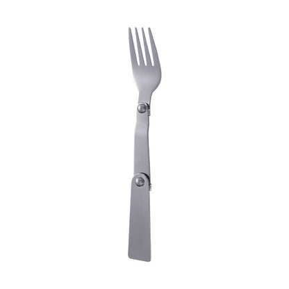 Stainless steel folding spoon outdoor picnic spoon