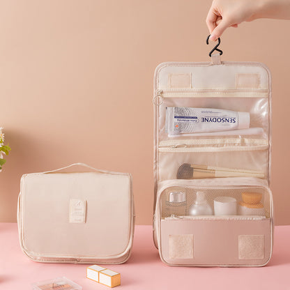 Portable Travel Portable Men's and Women's Hook Toiletry Cosmetic Bag