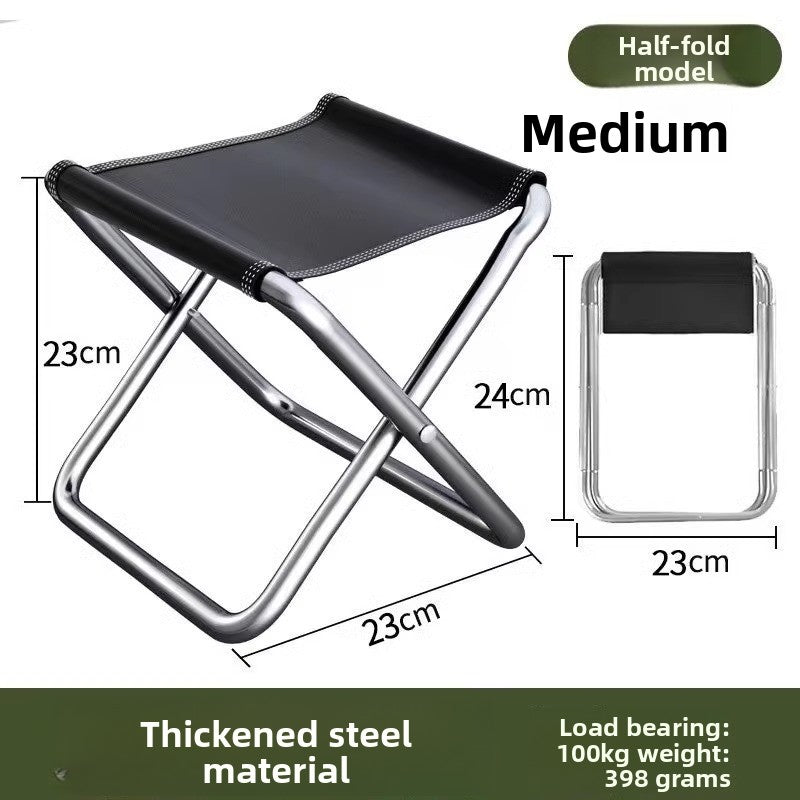 Portable handbag for outdoor folding stools