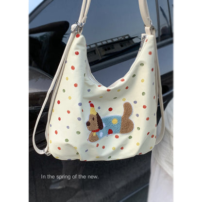Dachshund Canvas Tote Bag for Women