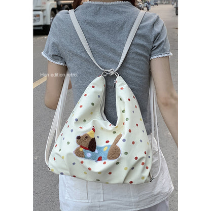 Dachshund Canvas Tote Bag for Women