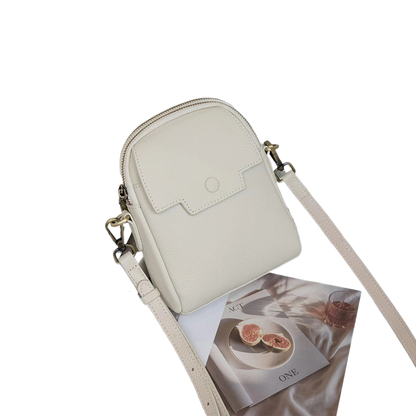 Women's Mobile Phone Bag Women's Crossbody 2024 New Small Bag Niche Shoulder Bag Creative Mini Niche Genuine Leather Women's Bag
