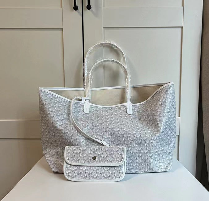 Single-sided shopping large-capacity tote bag