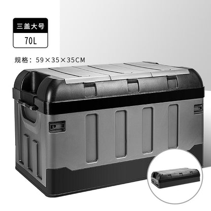 Car trunk storage box
