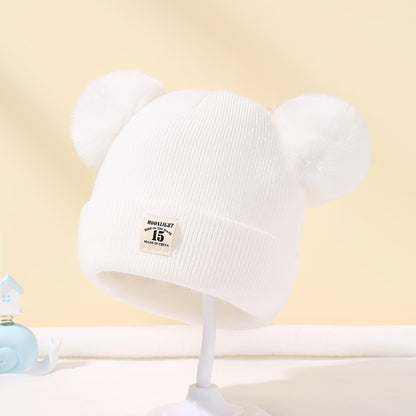 Autumn and winter baby hat