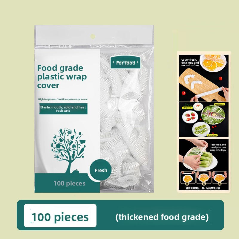 Tear-free disposable cling film cover