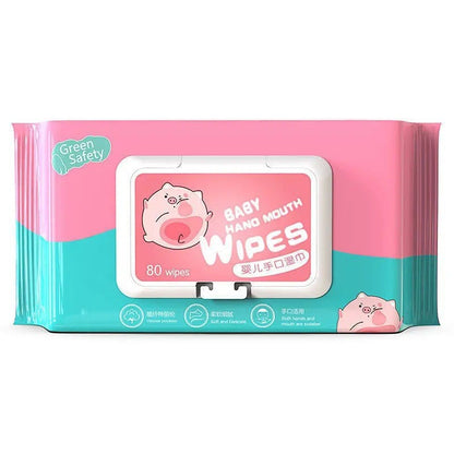 Soft Skin-Friendly Alcohol-Free Baby Hand Wipes