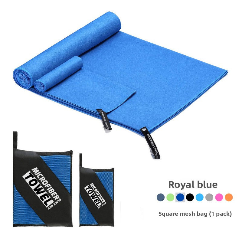 Double-sided fleece beach towel for sports