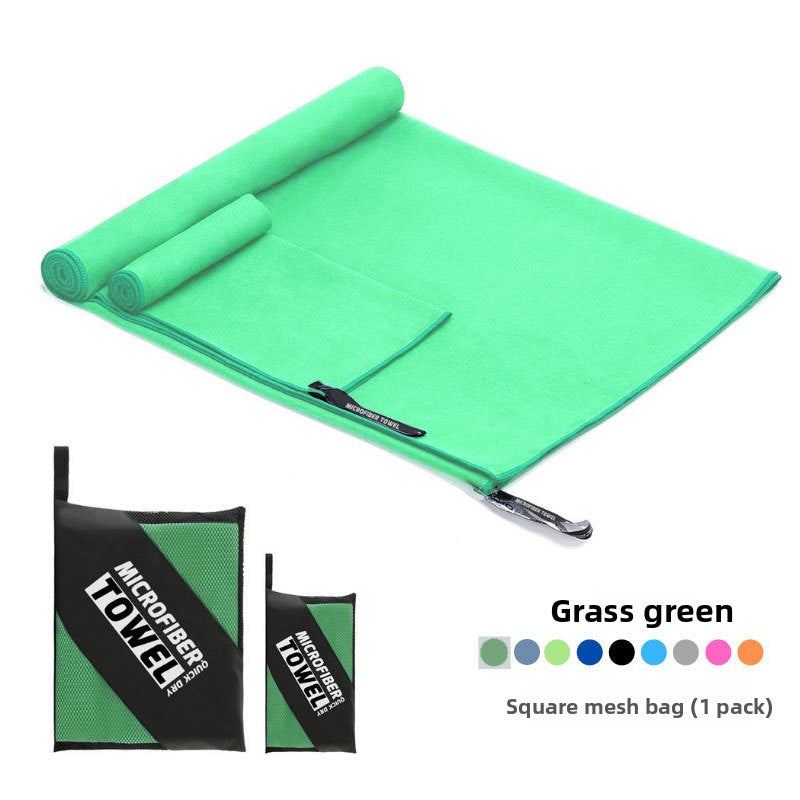 Double-sided fleece beach towel for sports