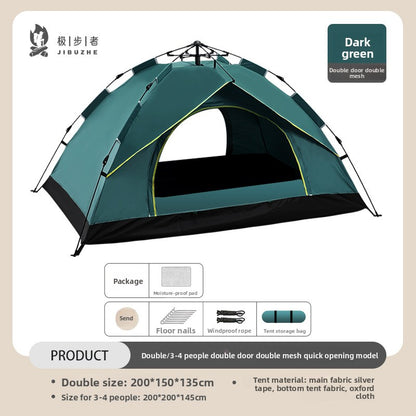 Outdoor Tent Full-automatic Sunscreen Windproof Quick Opening
