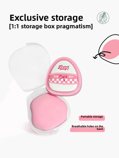 Non-sticky powder foundation cushion