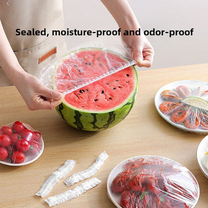 Tear-free disposable cling film cover