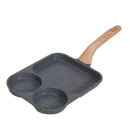 Four-hole breakfast egg burger pot