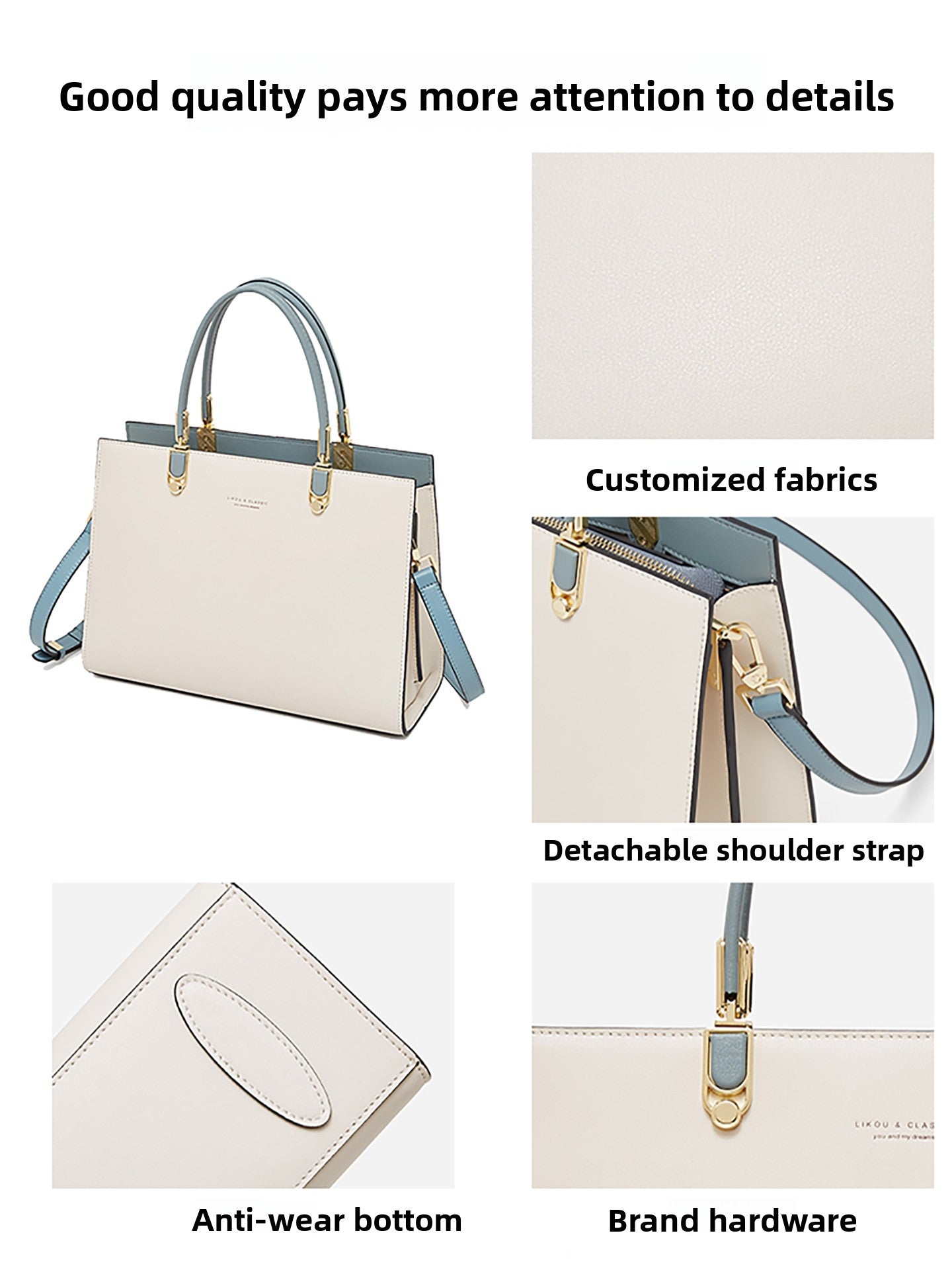 Large-Capacity Satchel Shoulder Cross-Body Bags