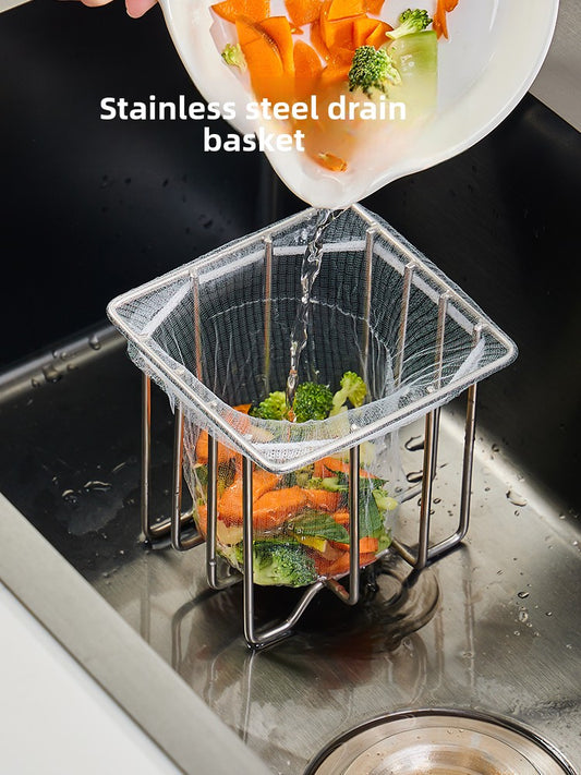 Stainless steel sink filter screen