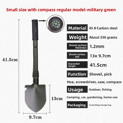 Multi-functional engineer shovel