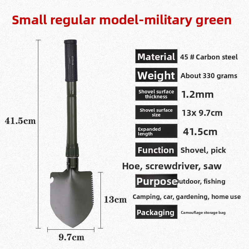 Multi-functional engineer shovel
