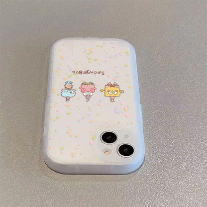 Polka dot sponge is suitable for phone cases