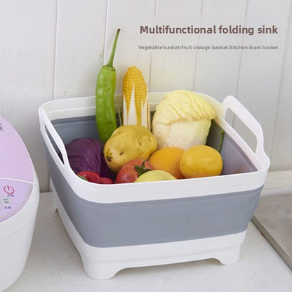 Portable fruit and vegetable washing storage frame