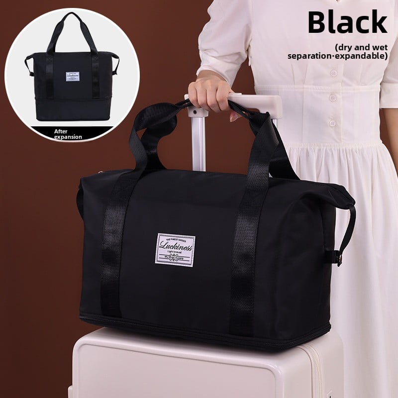 Foldable Lightweight Travel Bag with Dry-Wet Separation