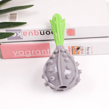 Pet dog toys for self-entertainment and boredom, teething and food leakage, durable to chew