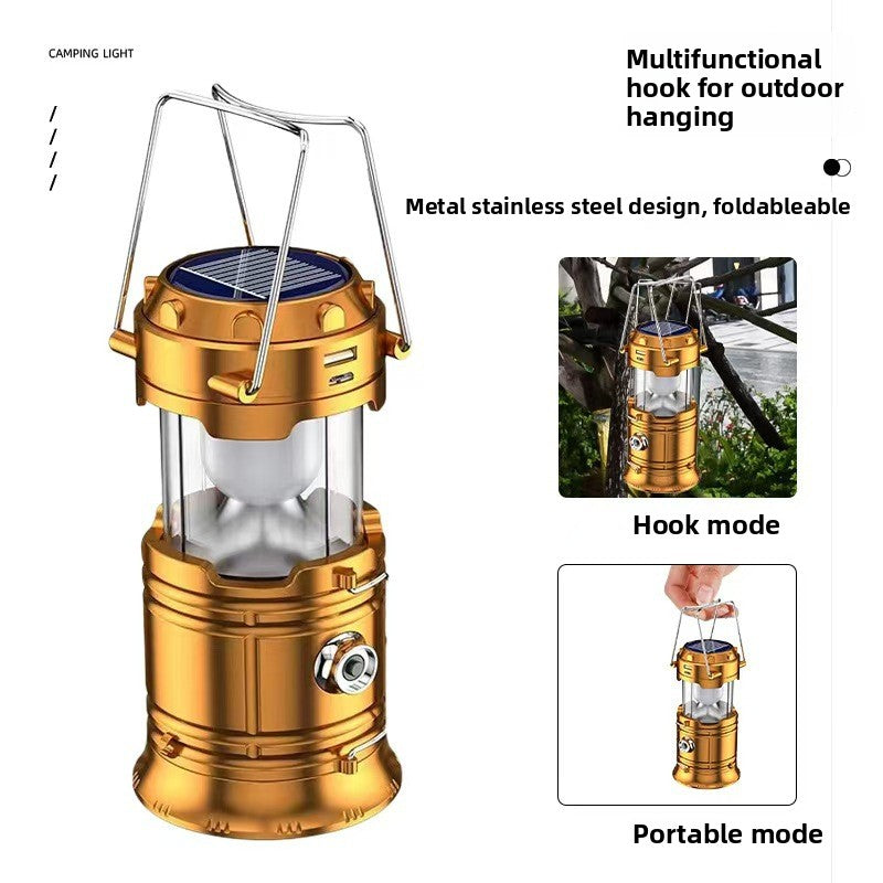 Multi-functional portable stretching lamp