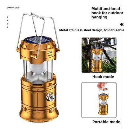 Multi-functional portable stretching lamp