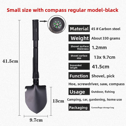 Multi-functional engineer shovel