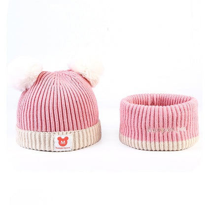 Autumn and winter baby hat