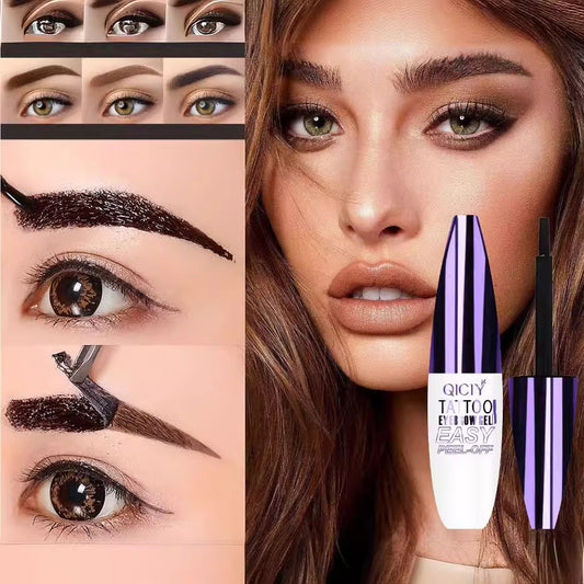 Eyebrow pencil stays on well and doesn't easily come off.