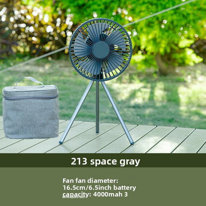 Multi-functional outdoor camping fan