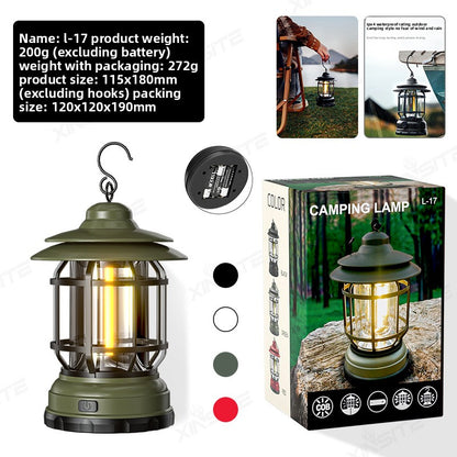 Multi-functional portable stretching lamp