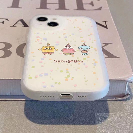 Polka dot sponge is suitable for phone cases