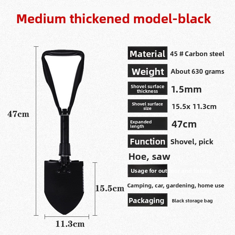 Multi-functional engineer shovel