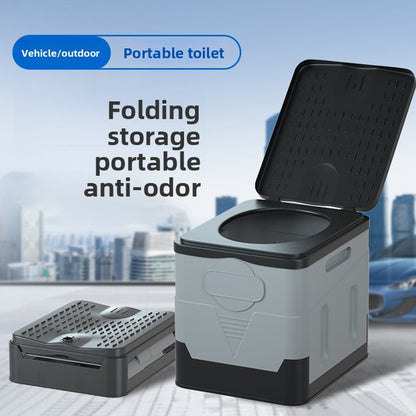 Portable Car Folding Toilet Toilet
