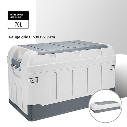 Car trunk storage box