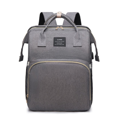 Mummy Bag Backpack with Foldable Crib – Your Ultimate Baby Care Companion!