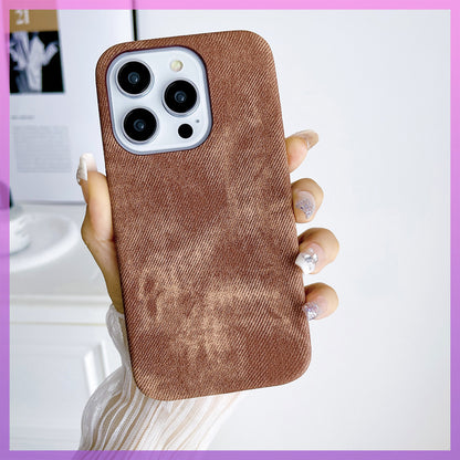 iphone canvas denim phone case