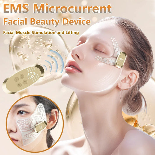 EMS Face & Eye Massager – Anti-Wrinkle & Lifting