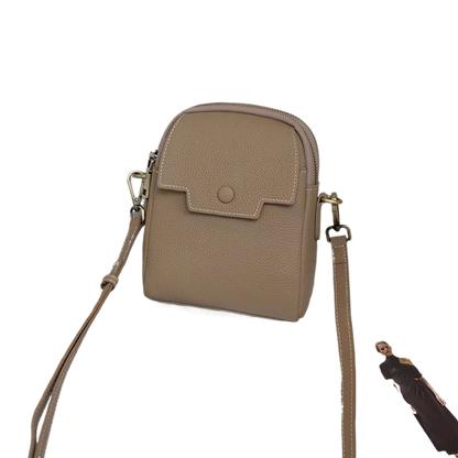 Women's Mobile Phone Bag Women's Crossbody 2024 New Small Bag Niche Shoulder Bag Creative Mini Niche Genuine Leather Women's Bag